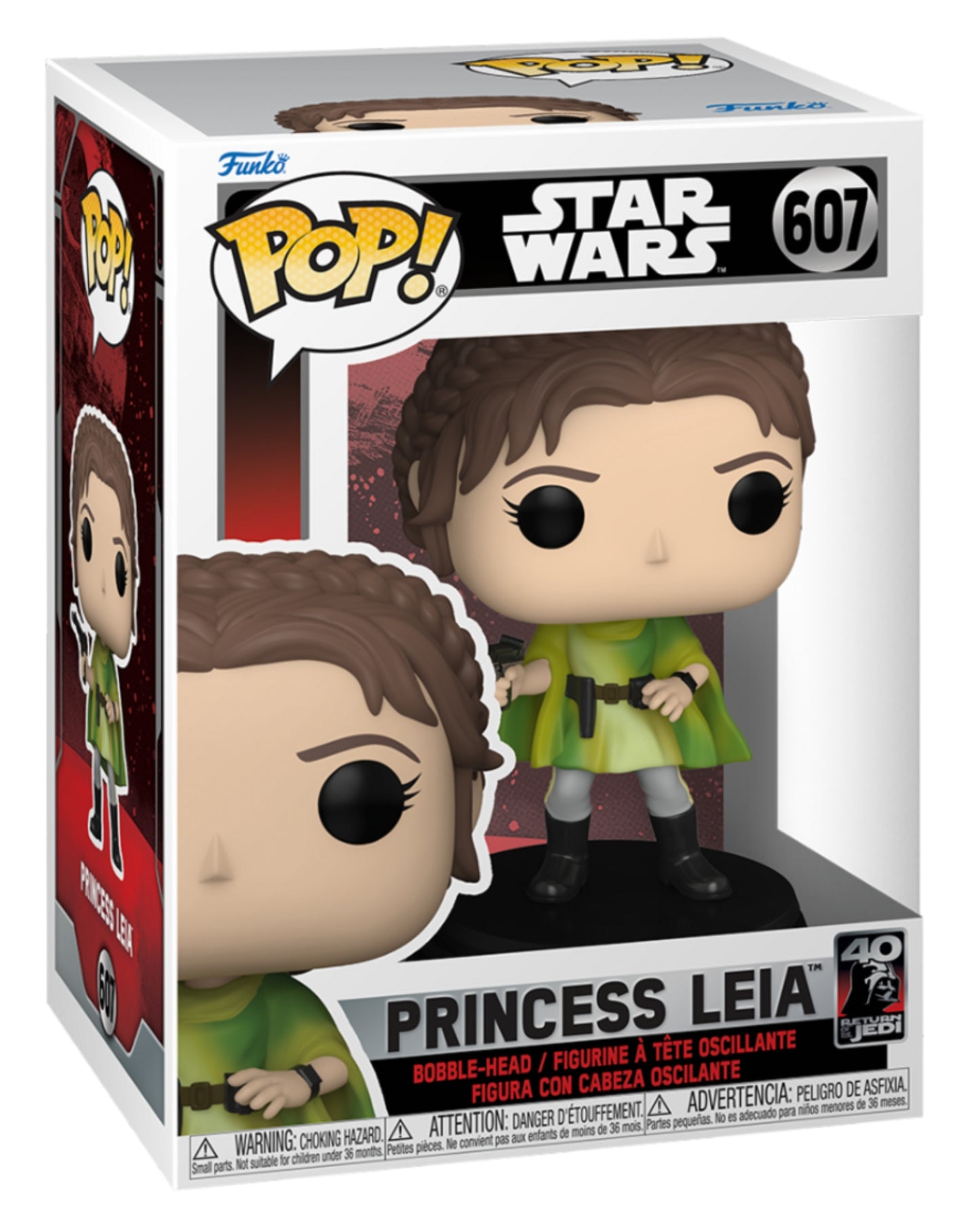 Princess Leia : Star Wars Return of the Jedi 40th Anniversary Funko POP! 9cm