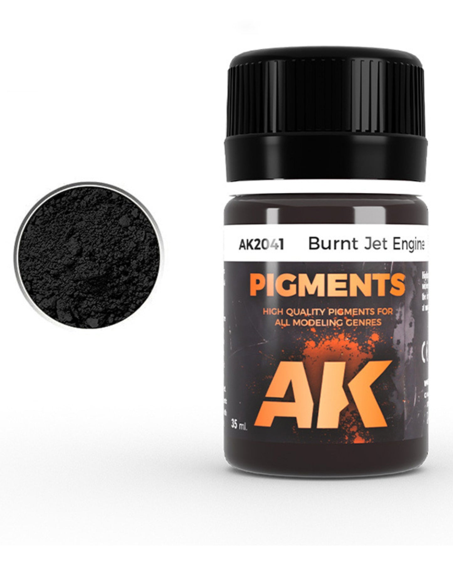 AK Interactive Pigment - Burnt Jet Engine