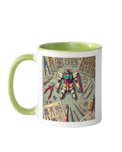 Messy Gundam Builder - Mug