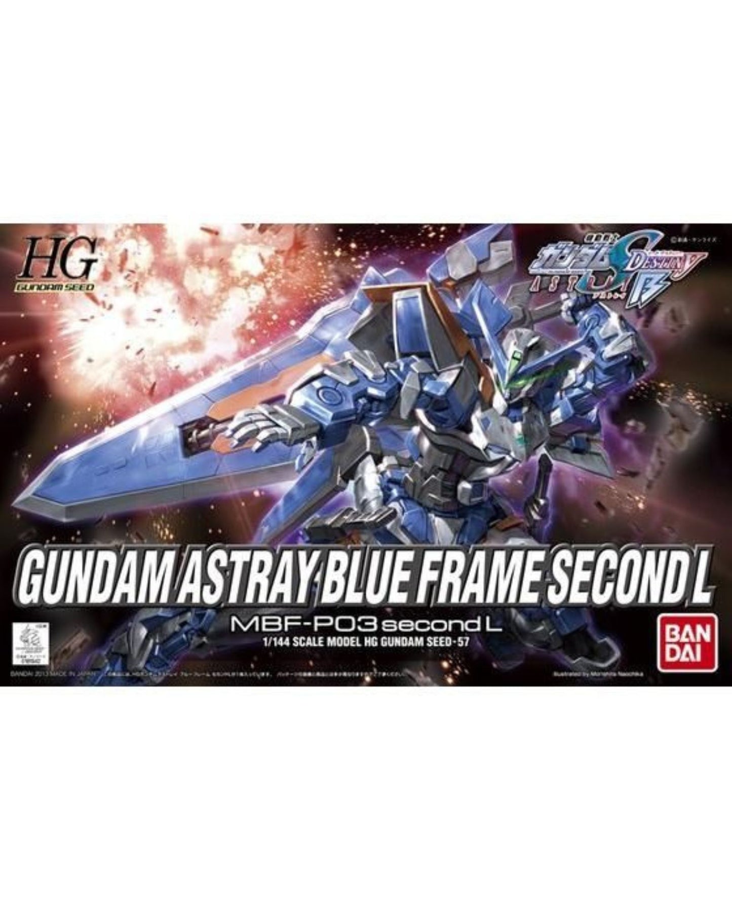 HG 1/144 Gundam Astray Blue Frame Second L