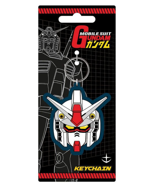 Mobile Suit Gundam Rubber Keychain Model RX-78-2