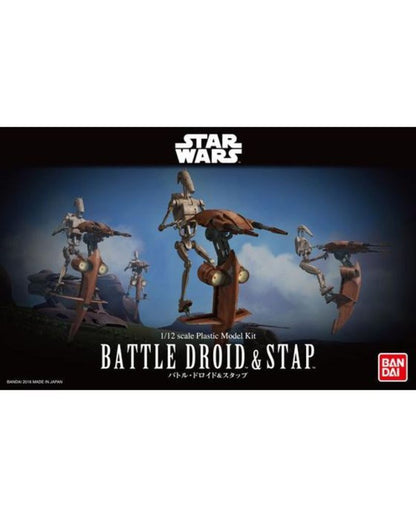 1/12 Star Wars Battle Droid & Stap