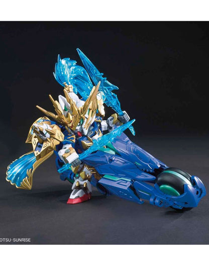 SD Sangoku Soketsuden Zhao Yun 00 Gundam & Bilongqu Blue Dragon