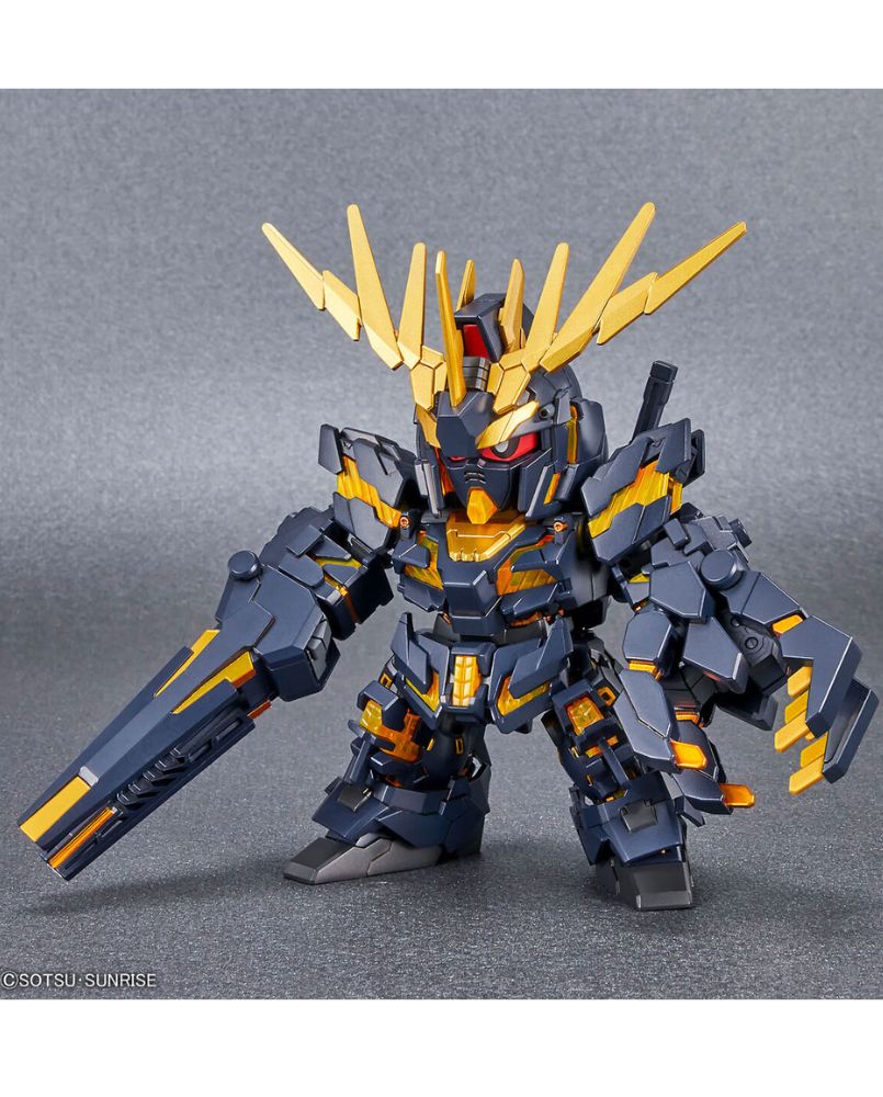 SD Gundam Cross Silhouette Unicorn Gundam Unit 2 Banshee (Destroy Mode) & Banshee Norn Parts Set