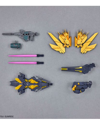 SD Gundam Cross Silhouette Unicorn Gundam Unit 2 Banshee (Destroy Mode) & Banshee Norn Parts Set