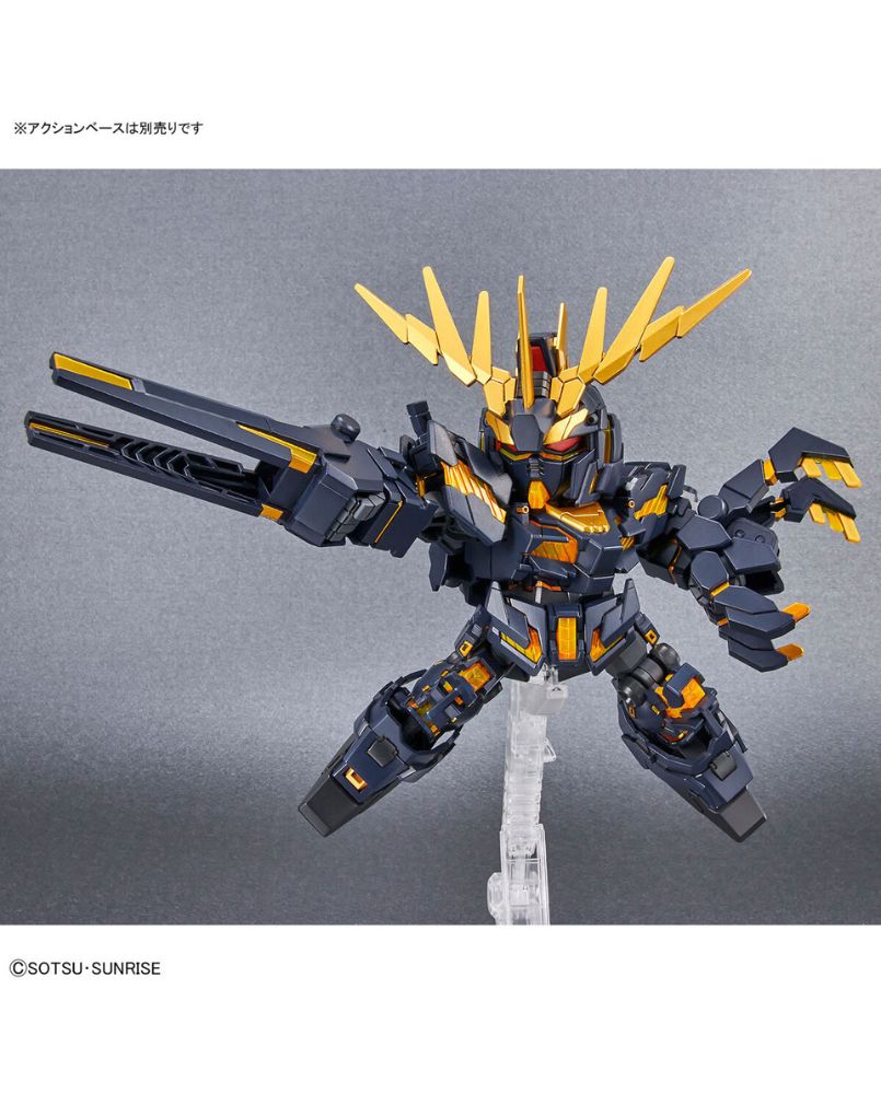 SD Gundam Cross Silhouette Unicorn Gundam Unit 2 Banshee (Destroy Mode) & Banshee Norn Parts Set