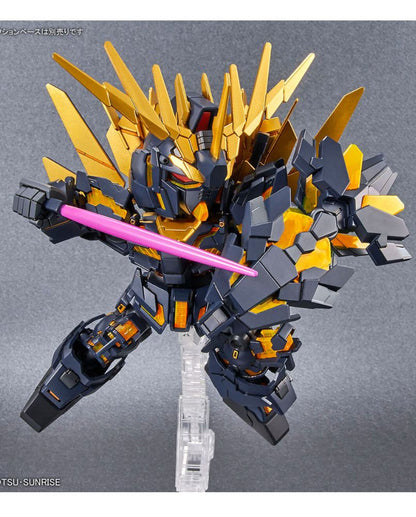 SD Gundam Cross Silhouette Unicorn Gundam Unit 2 Banshee (Destroy Mode) & Banshee Norn Parts Set