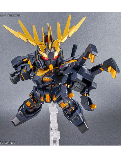 SD Gundam Cross Silhouette Unicorn Gundam Unit 2 Banshee (Destroy Mode) & Banshee Norn Parts Set