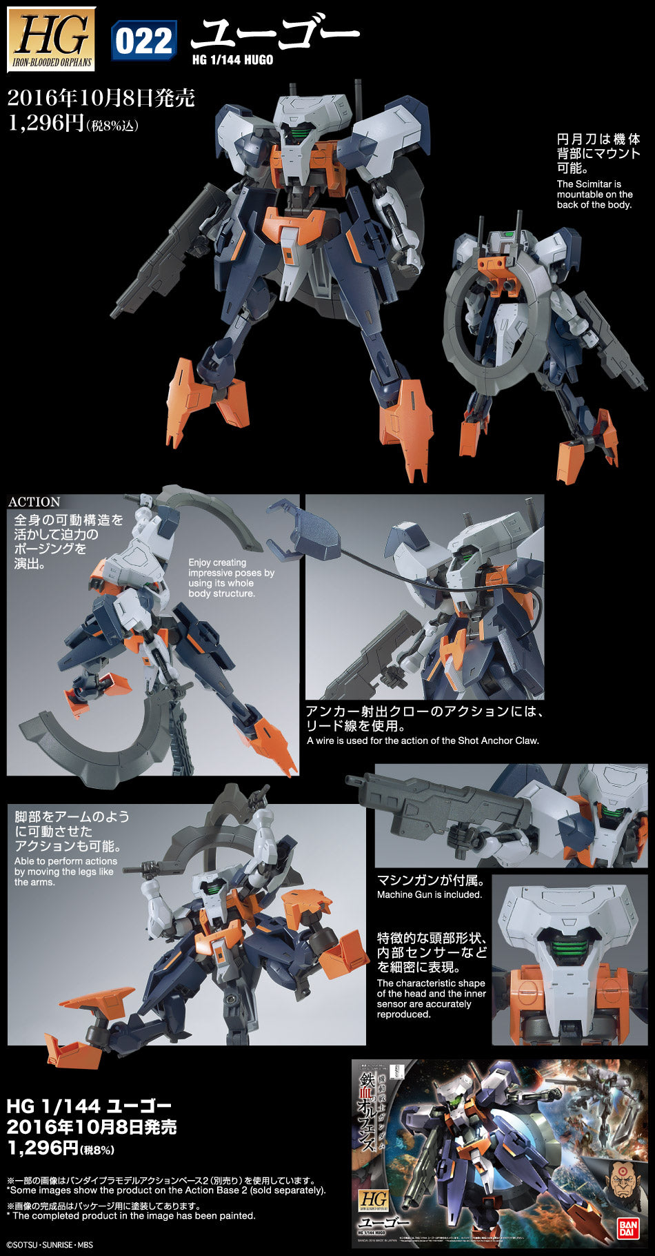 HG 1/144 Hugo