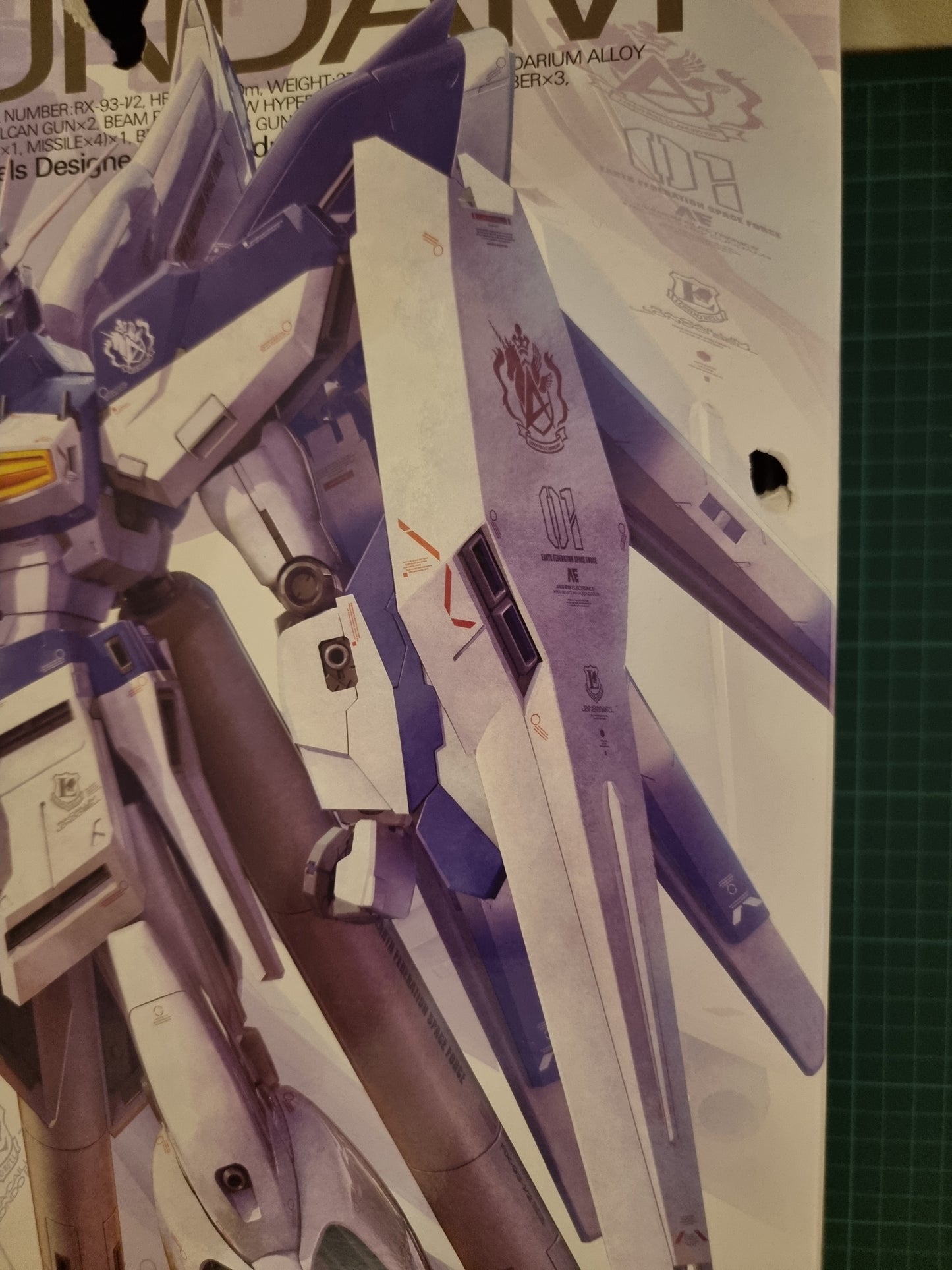 MG Gundam Hi Nu RX-93 Ver Ka 1/100 - Damaged Box (1)