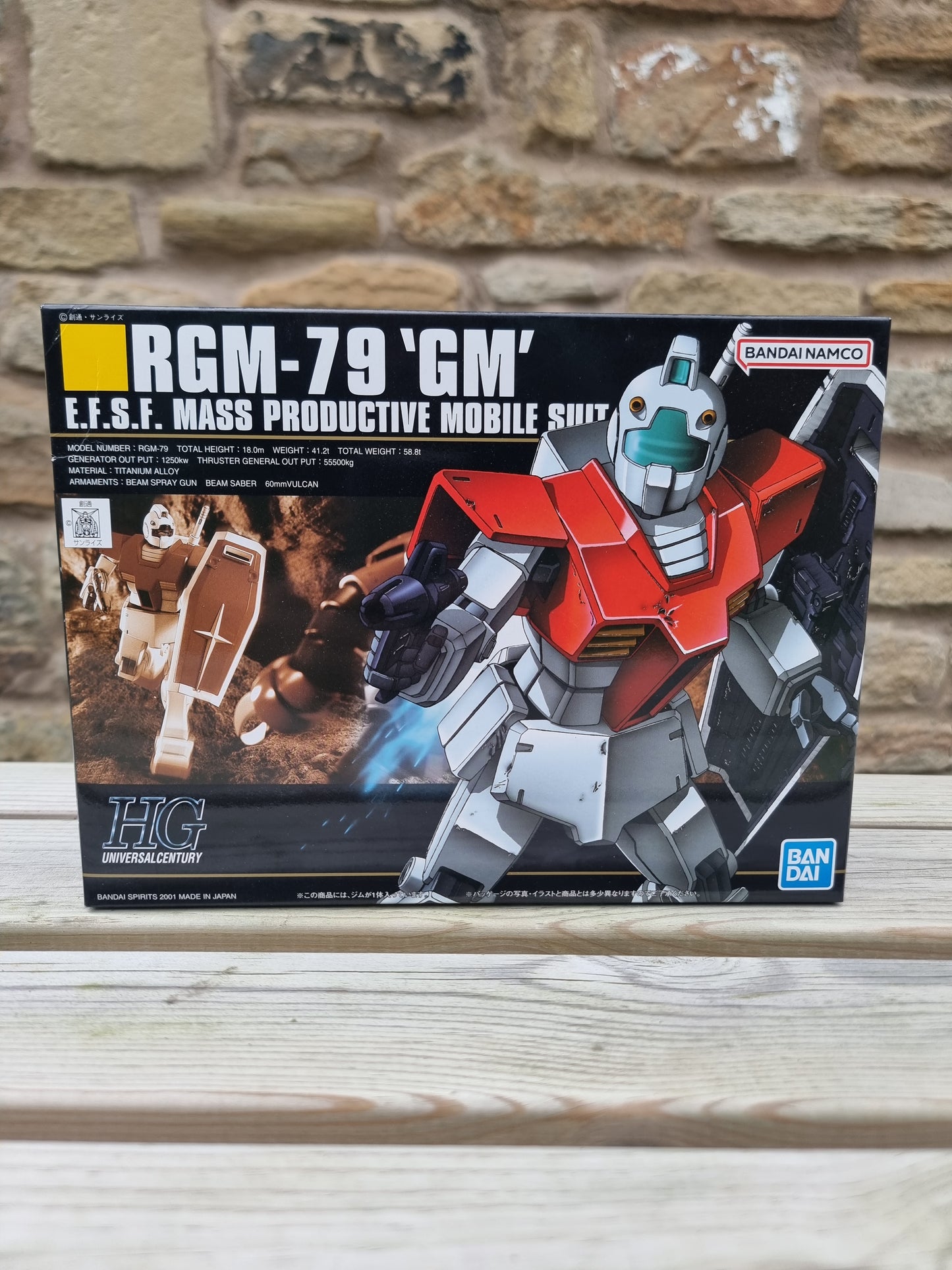 HGUC RGM-79 GM 1/144 - Damaged Box (35)