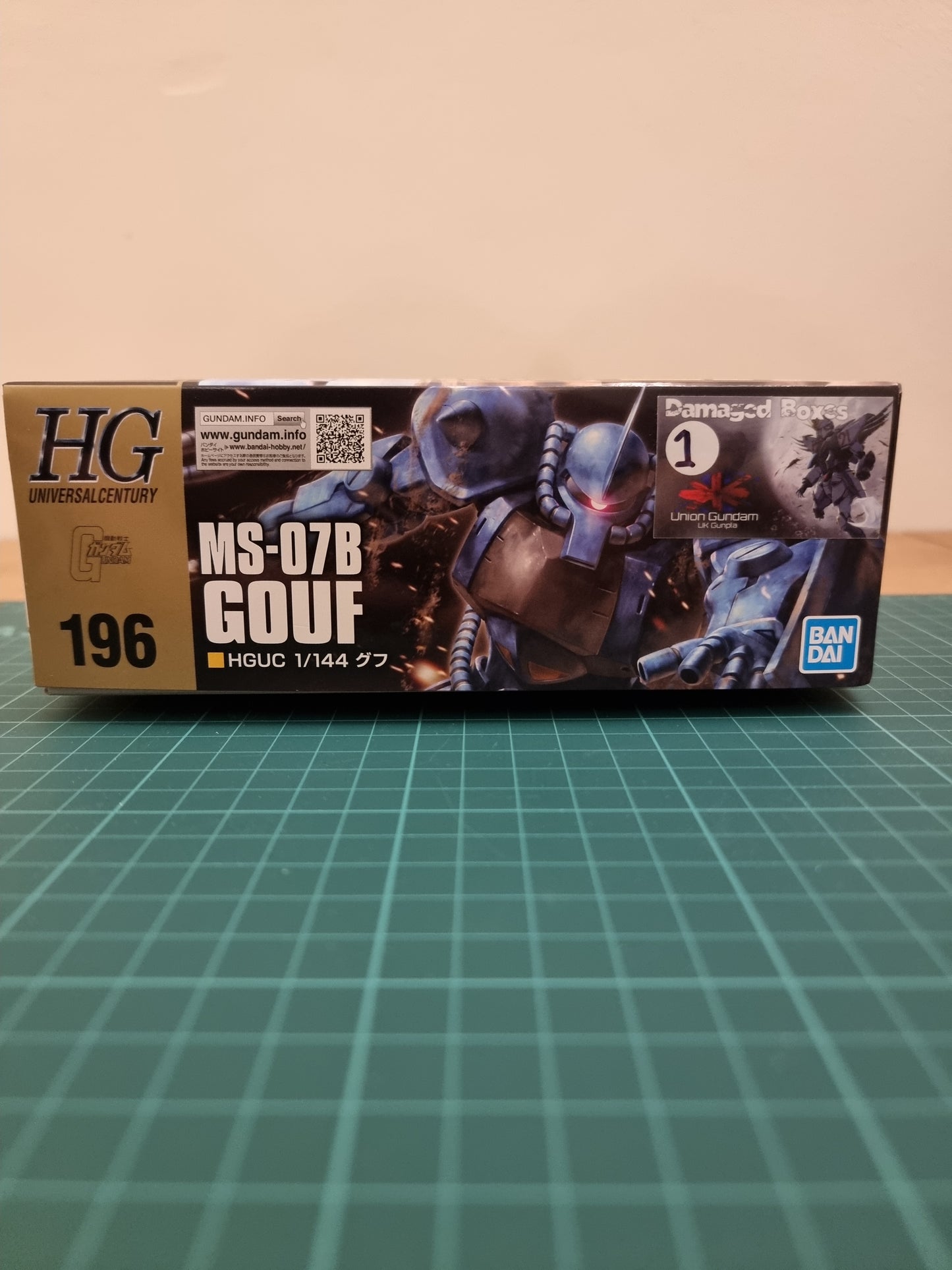 HGUC 1/144 Gouf Revive - Damaged Box (1)