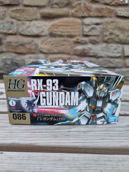 HGUC 1/144 RX-93 Nu Gundam-Damaged Box (1)