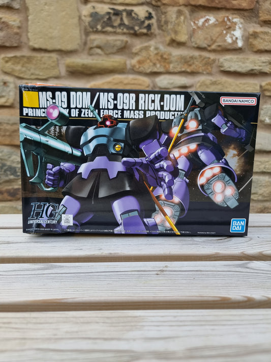 HGUC 1/144 Dom/Rick Dom - Damaged Box (1)