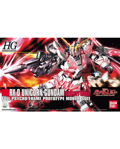 HGUC Gundam Unicorn RX-0 Destroy Mode 1/144