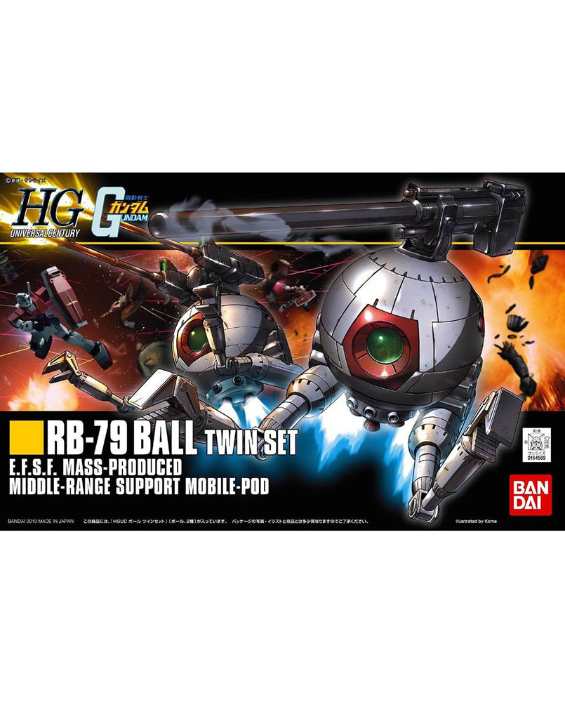 HGUC RB-79 Ball Twin Set 1/144