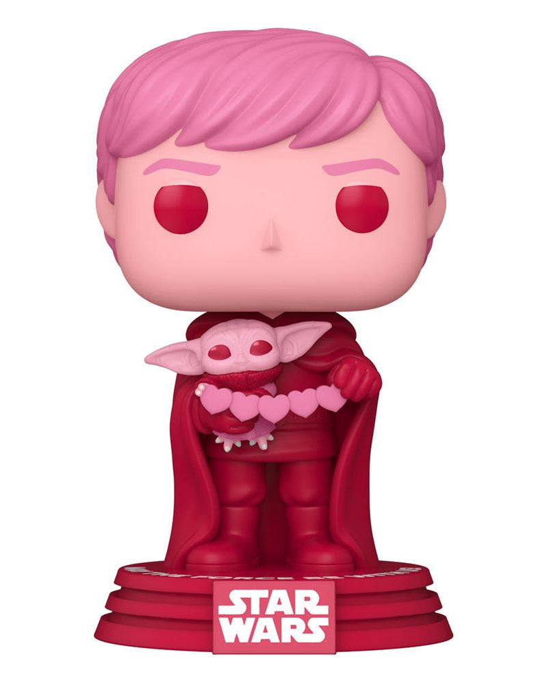 Luke & Grogu Star Wars Valentines Funko POP! Figure 9 cm