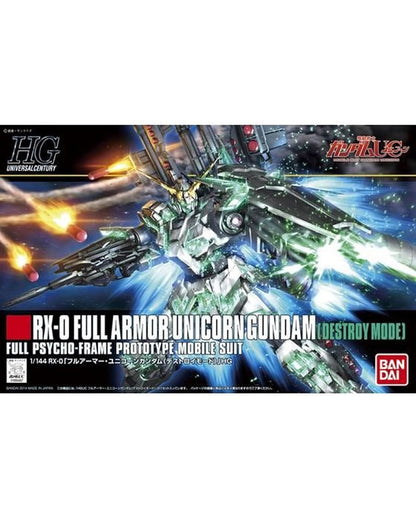 HGUC Gundam Unicorn Full Armour Destroy Mode 1/144