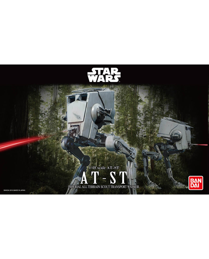 Star Wars AT-ST 1/48 Scale Bandai Plastic Model Kit