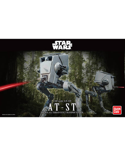 Star Wars AT-ST 1/48 Scale Bandai Plastic Model Kit