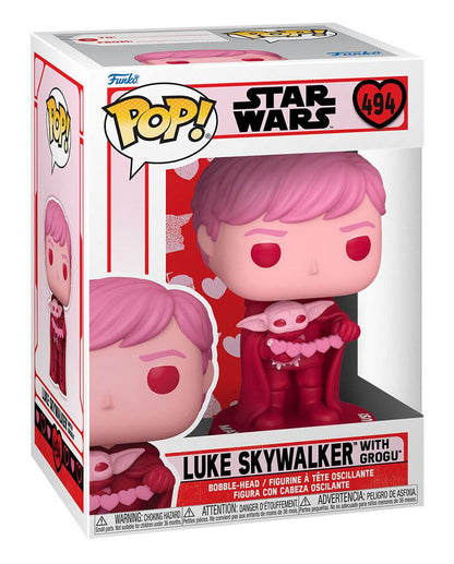 Luke & Grogu Star Wars Valentines Funko POP! Figure 9 cm