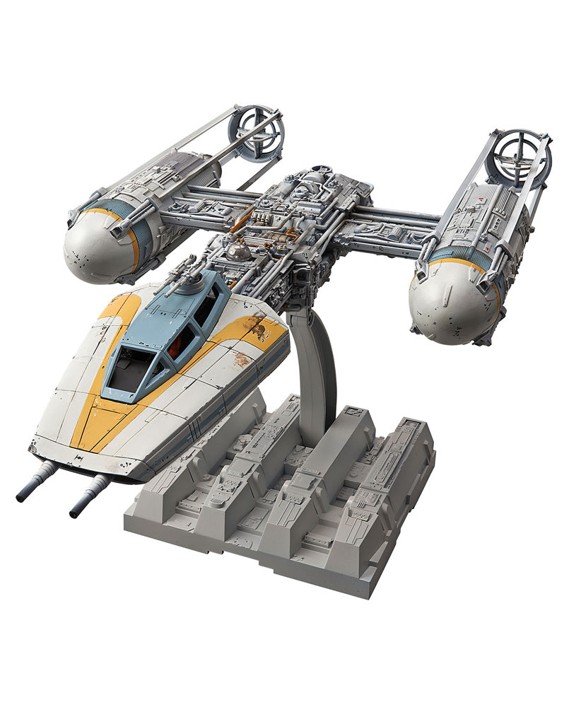 Star Wars Y-Wing Starfighter 1/72 Scale Bandai Plastic Model Kit