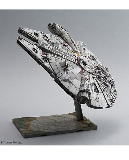 Star Wars Millennium Falcon 1/144 Scale Bandai Plastic Model Kit