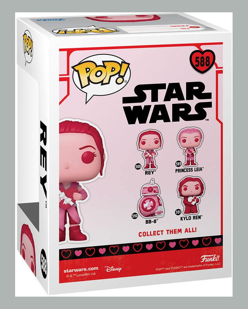 Rey Funko POP! Star Wars Valentines Figure 9 cm