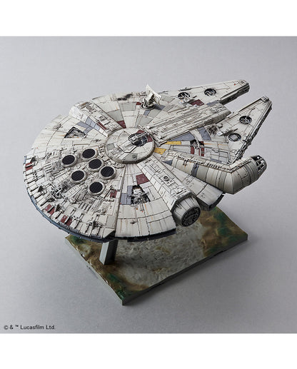 Star Wars Millennium Falcon 1/144 Scale Bandai Plastic Model Kit