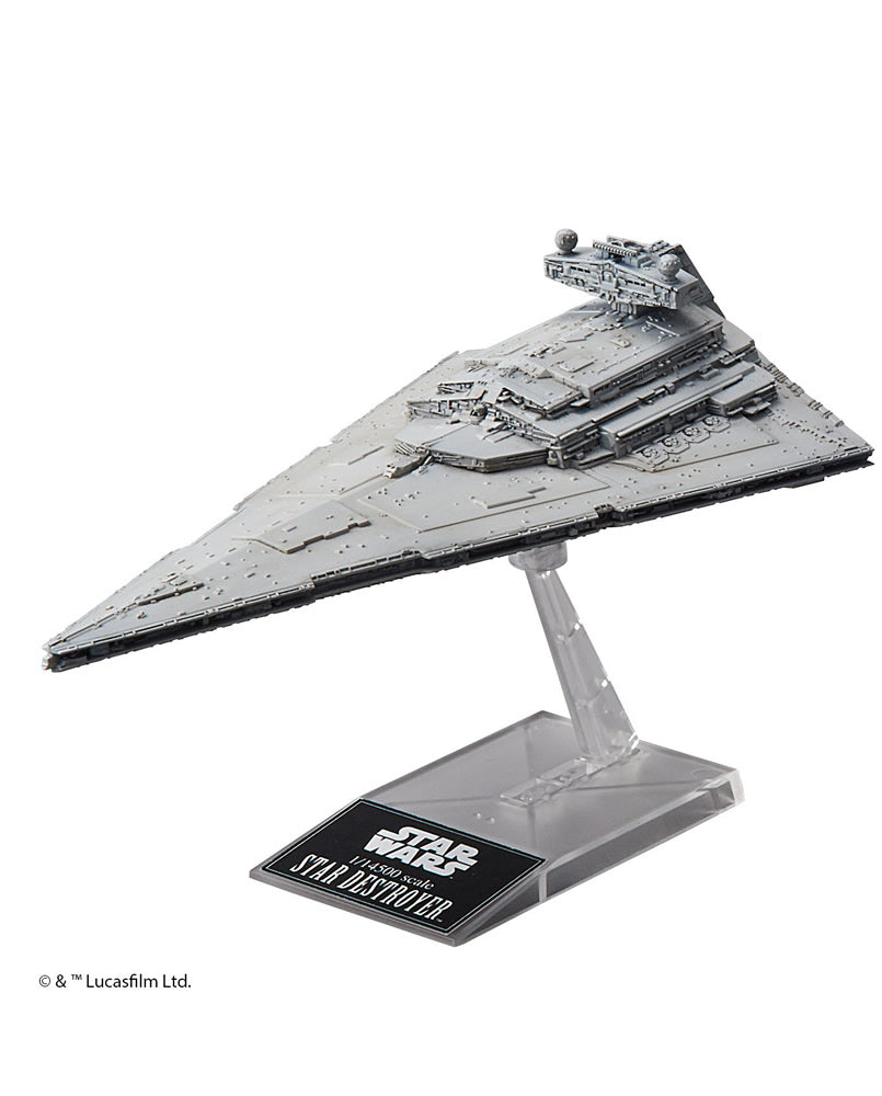 Star Wars Death Star II and Star Destroyer Bandai Plastic Model Kit