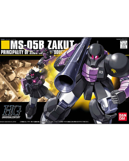 HGUC 1/144 Zaku I Black Tri-Star Specification