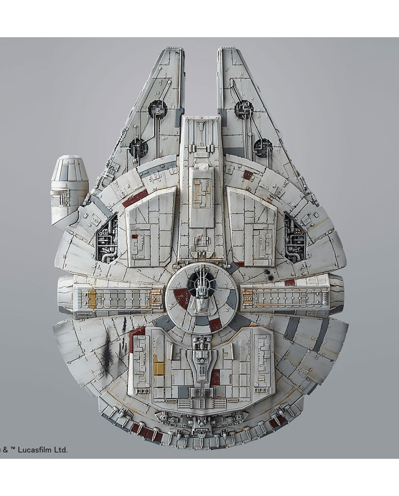 Star Wars Millennium Falcon 1/144 Scale Bandai Plastic Model Kit