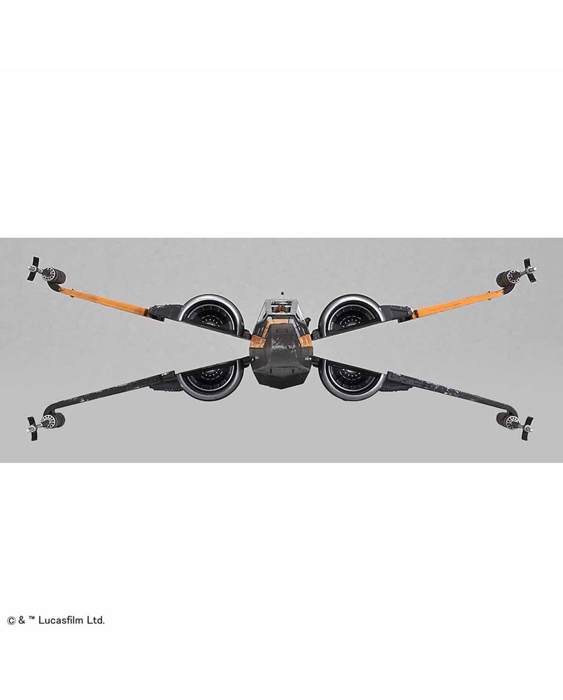 Star Wars 1/72 Poe's Boosted X Wing Fighter