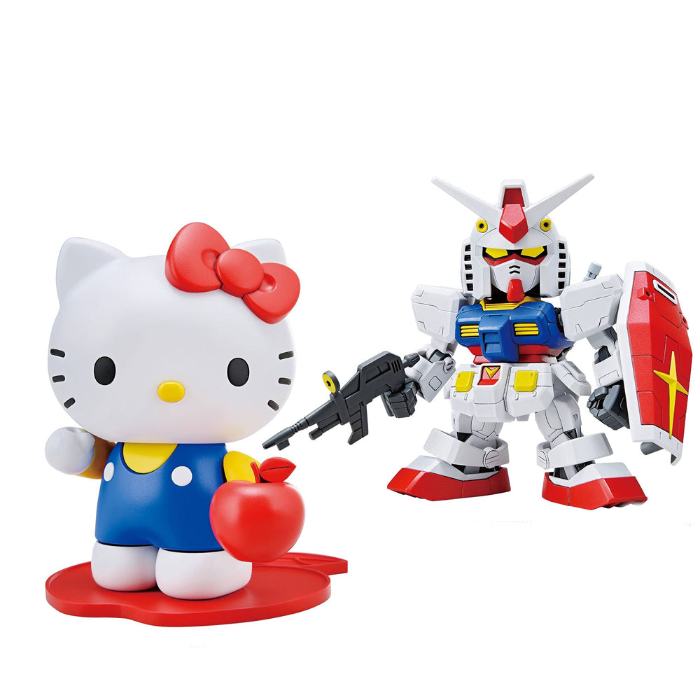 SD Hello Kitty Gundam RX-78-2 Ex Stand - Union Gundam